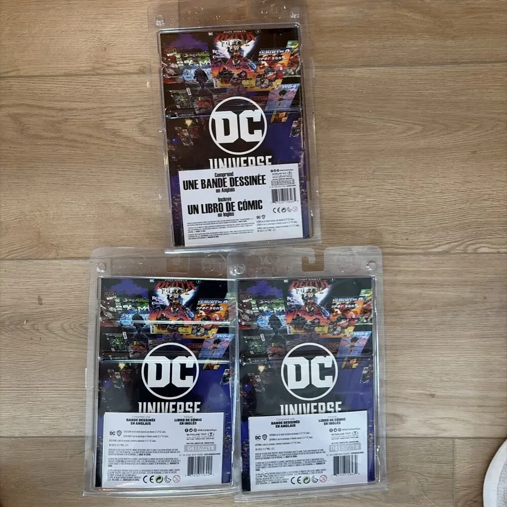 DC REBIRTH PAGE PUNCHERS SUPERMAN, BLACK ADAM, NIGHTWING Lot Of 3 Sealed